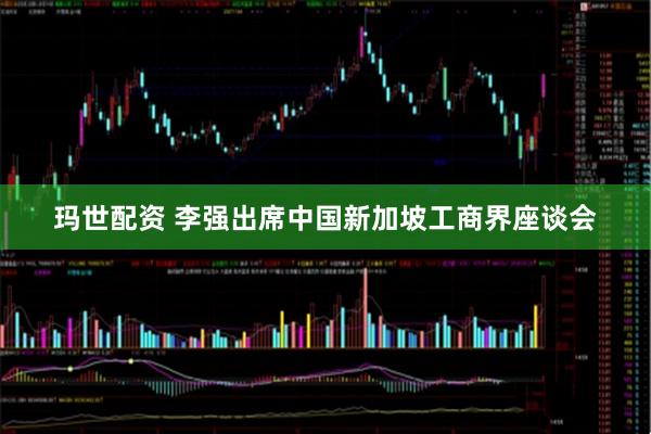 玛世配资 李强出席中国新加坡工商界座谈会